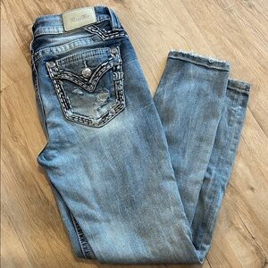 Miss Me Women's Light Blue Skinny Jeans